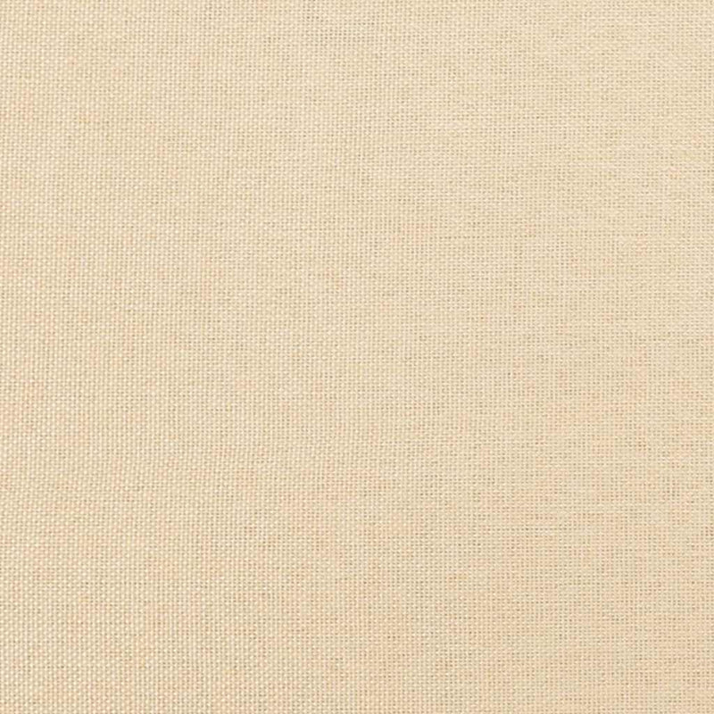 Bancă, crem, 70x35x41 cm, textil