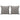 Perne decorative, 2 buc., gri deschis, 40x40cm, material textil