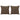 Perne decorative, 2 buc., maro, 40x40 cm, material textil