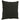 Perne decorative, 2 buc., negru, 40 x 40 cm, material textil