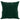 Perne decorative, 2 buc., verde închis, 40x40 cm, catifea