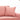 Perne decorative, 2 buc., roz, 40x40 cm, catifea