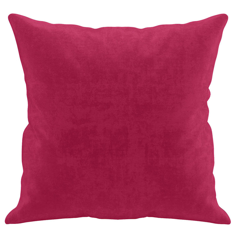 Perne decorative, 2 buc., roșu vin, 40x40 cm, catifea