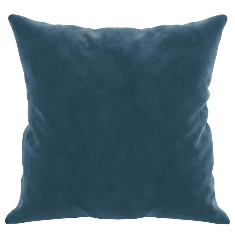Perne decorative, 2 buc., albastru, 40x40 cm, catifea
