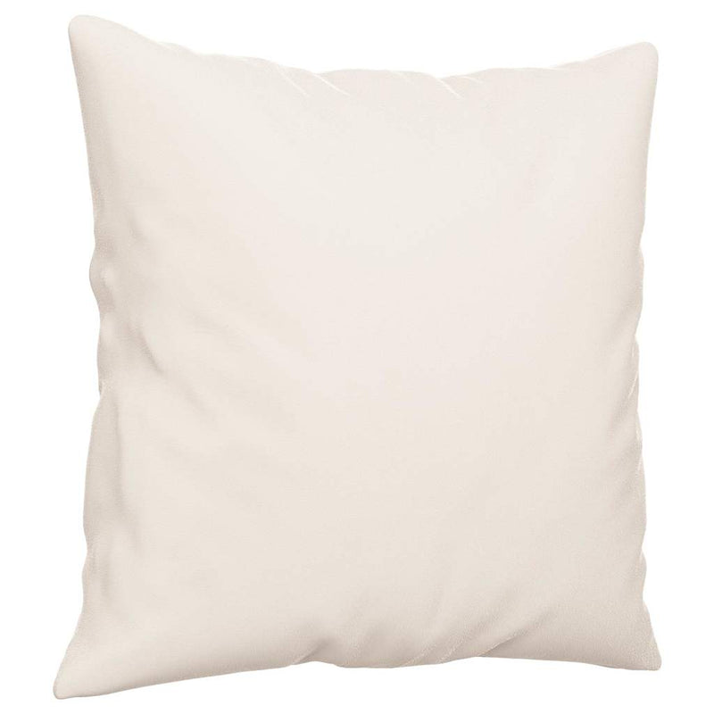 Perne decorative, 2 buc., bej, 40x40 cm, microfibră