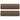 Perne decorative, 2 buc., maro, Ø15x50 cm, textil