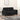 Perne decorative, 2 buc., negru, Ø15x50 cm, catifea