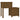Noptiere, 2 buc., maro miere, 79,5x38x65,5 cm lemn masiv de pin