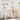 Birou, alb, 100x50x75 cm, lemn masiv de pin