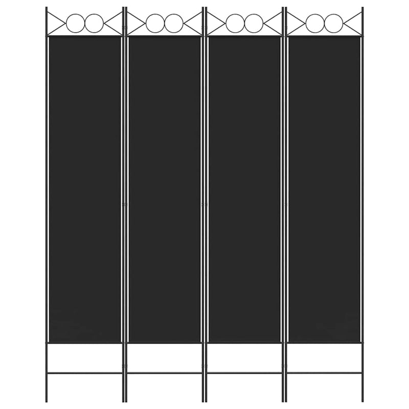 Paravan de cameră cu 3 panouri, 160x200 cm, textil