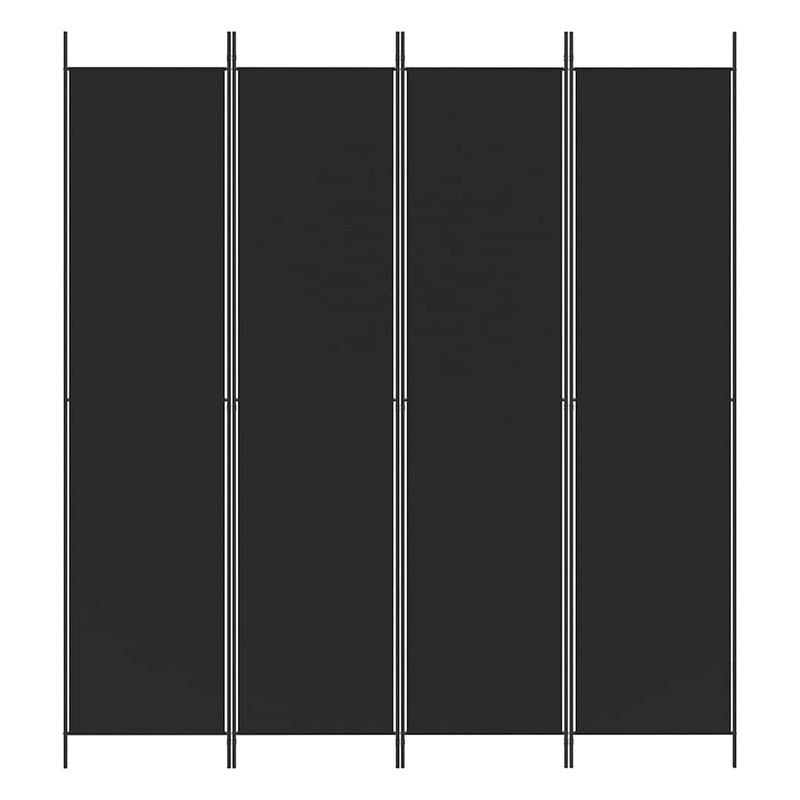 Paravan de cameră cu 3 panouri, 200x220 cm, textil