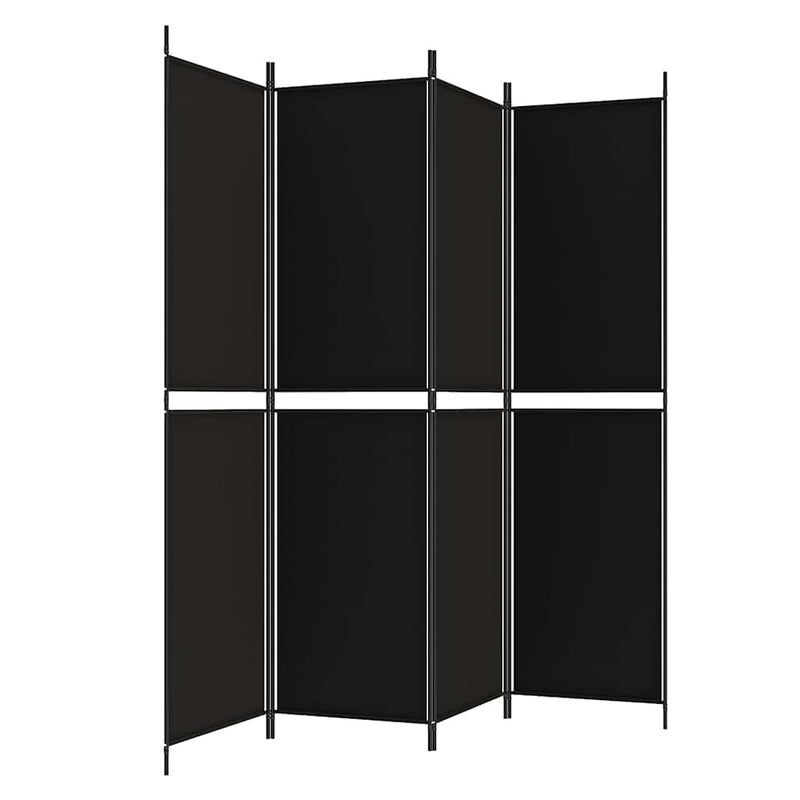 Paravan de cameră cu 3 panouri, 200x200 cm, textil