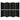 Paravan de cameră cu 6 panouri, negru, 300x200 cm, textil