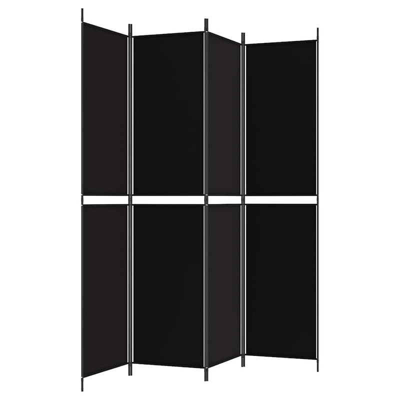 Paravan de cameră cu 3 panouri, 200x220 cm, textil