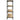 Comodă cărți stejar sonoma 100x33x100cm, lemn prelucrat și oțel