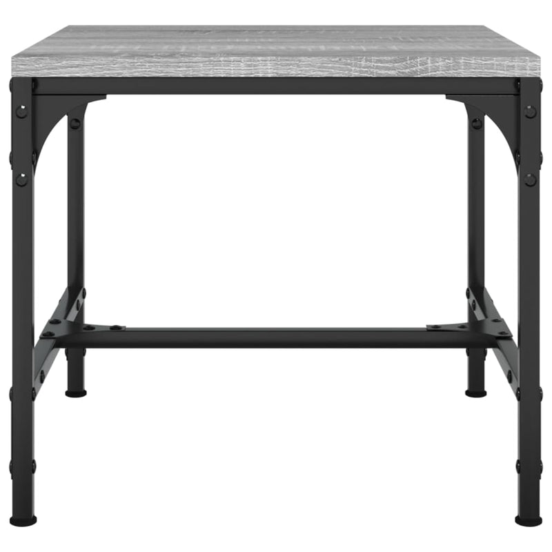 Mese laterale 2 buc. gri sonoma 40x40x35 cm lemn prelucrat