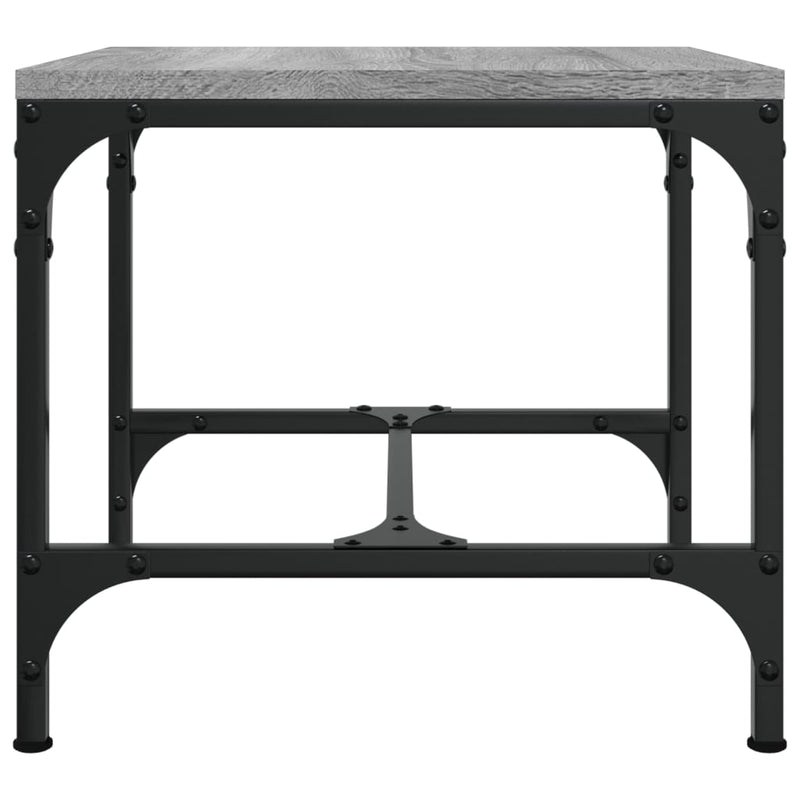 Mese laterale 2 buc. gri sonoma 40x40x35 cm lemn prelucrat