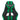 Scaun de gaming pivotant/suport picioare negru/verde piele eco