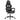 Scaun de gaming pivotant/suport picioare negru piele ecologică