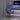 Scaun gaming pivotant/suport picioare negru/albastru piele eco