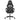 Scaun de gaming pivotant/suport picioare negru/gri piele eco