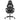 Scaun de gaming pivotant/suport picioare negru/gri piele eco