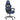 Scaun gaming pivotant/suport picioare negru/albastru piele eco