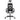Scaun gaming pivotant/suport picioare negru/alb piele eco