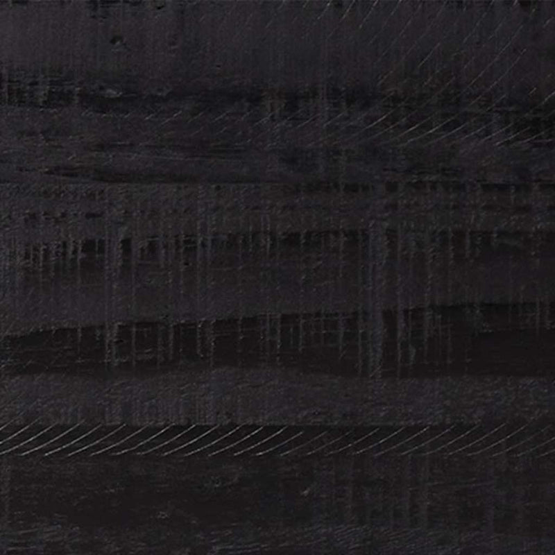 Comodă cu sertare, negru, 42x35x110 cm, lemn masiv pin