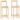Set mobilier de bar, 3 piese, lemn masiv de pin