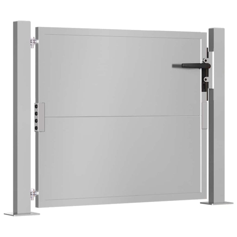Poartă de grădină 100 x 100 cm Oțel vopsit electrostatic Blocat