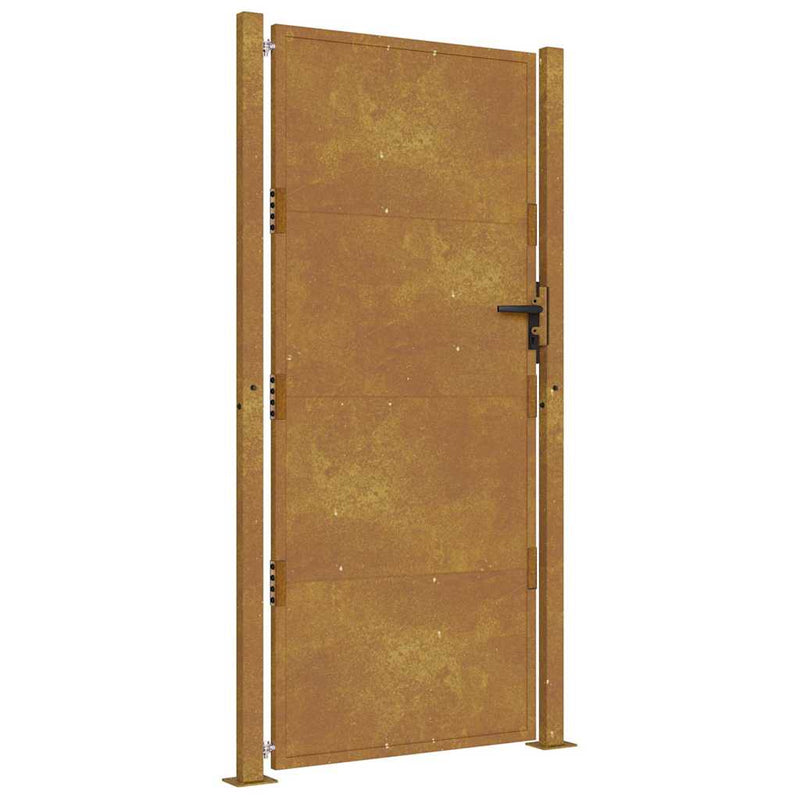 Poartă de grădină 100 x 175 cm Oțel vopsit electrostatic Blocat