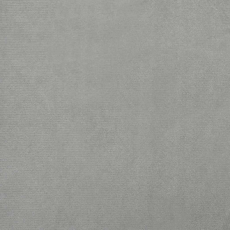 Pat de câini, gri deschis, 66x40x45 cm, catifea