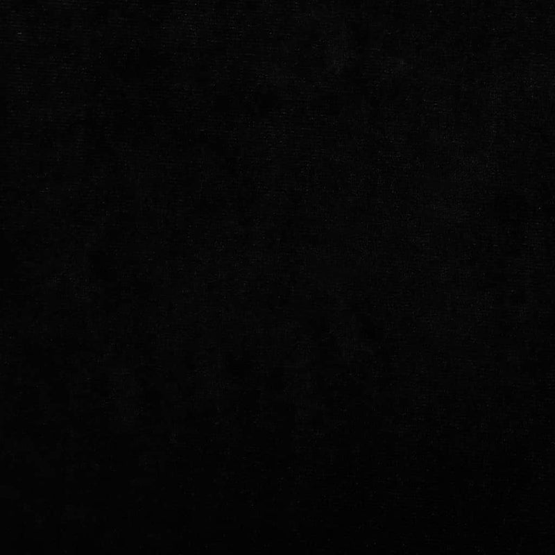Pat de câini, negru, 100x54x33 cm, catifea