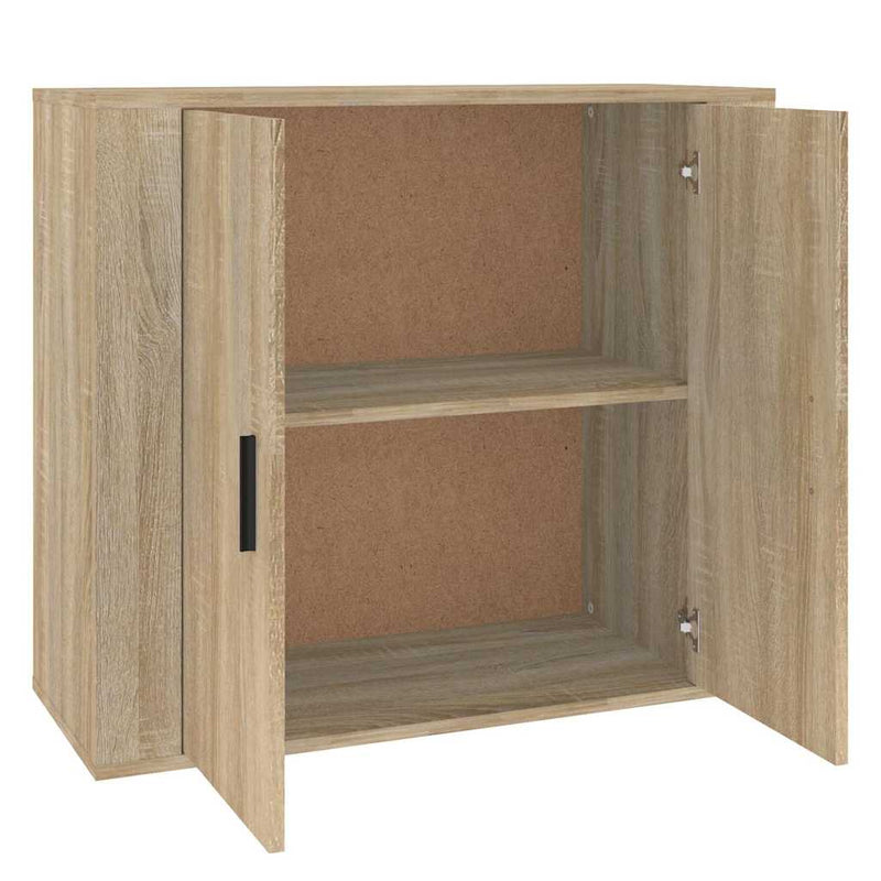 Dulap, stejar sonoma, 80x33x70 cm, lemn compozit