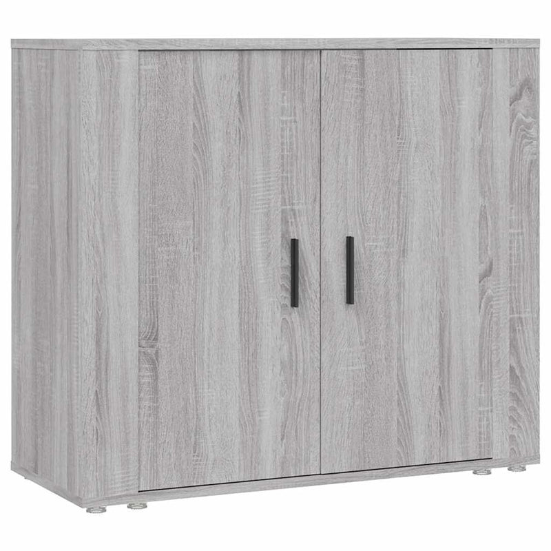 Dulap, gri sonoma, 80x33x70 cm, lemn compozit
