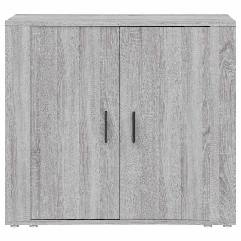 Dulap, gri sonoma, 80x33x70 cm, lemn compozit