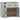 Dulap, gri beton, 80x33x70 cm, lemn prelucrat
