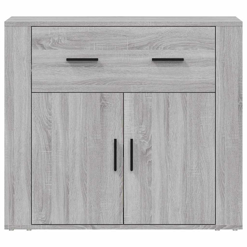 Dulap, gri sonoma, 80x33x70 cm, lemn compozit