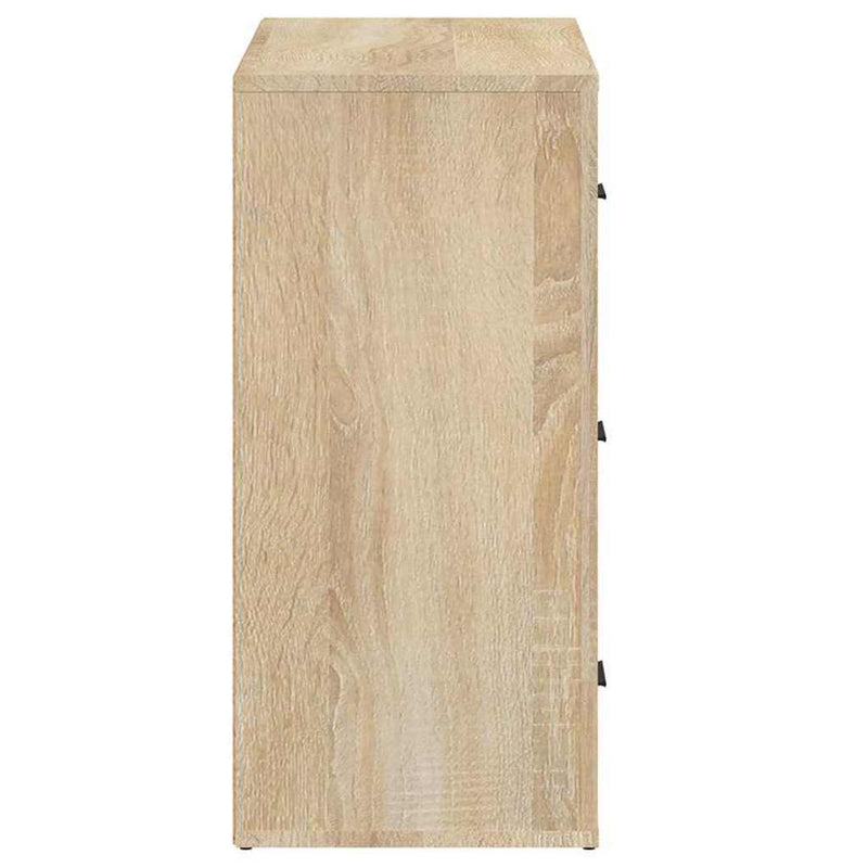Dulap, stejar sonoma, 80x33x70 cm, lemn compozit
