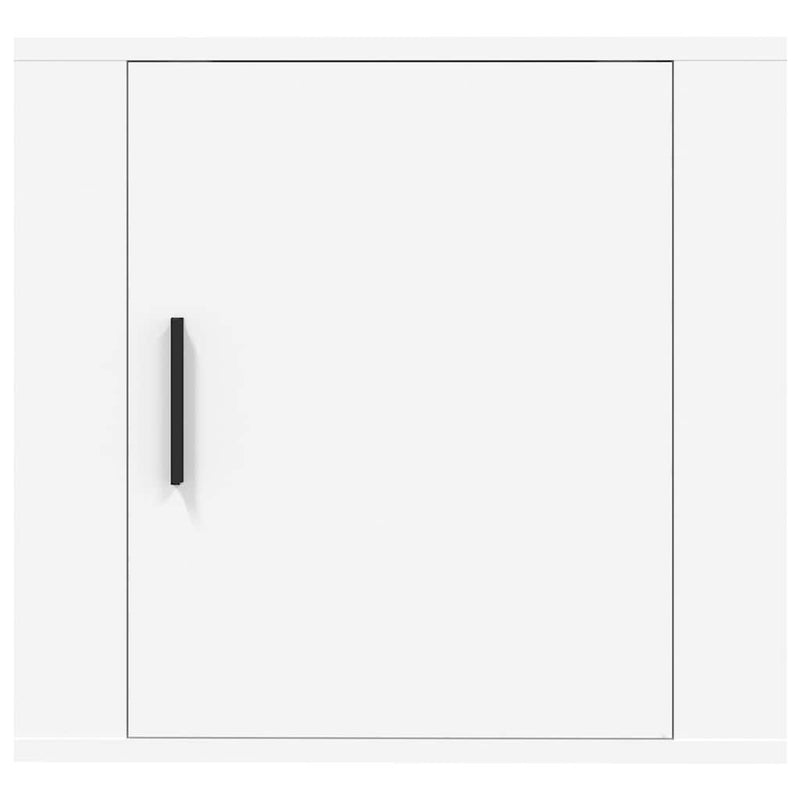 Noptiere de perete, 2 buc., alb, 50x36x47 cm