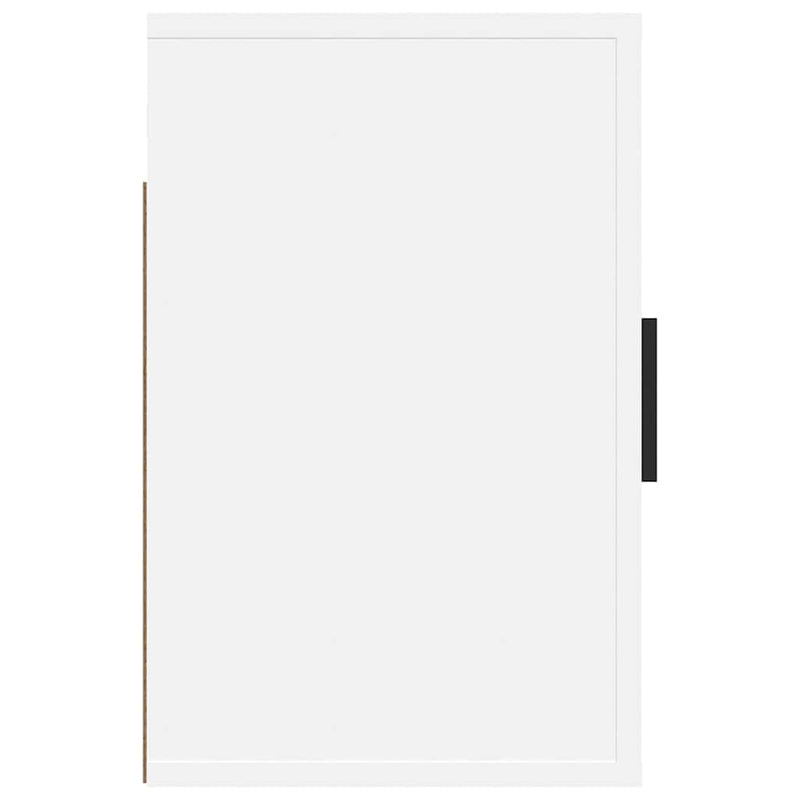 Noptiere de perete, 2 buc., alb, 50x36x47 cm