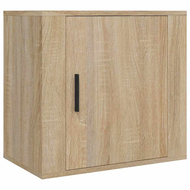 Noptiere de perete, 2 buc., stejar sonoma, 50x30x47 cm