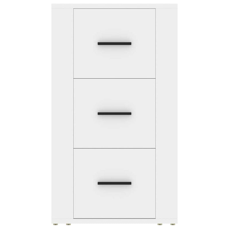 Dulap, alb, 40x33x70 cm, lemn prelucrat