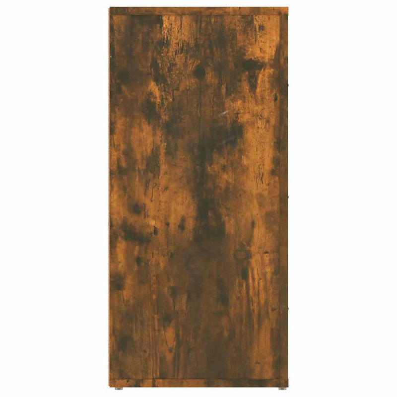 Dulap, stejar fumuriu, 40x33x70 cm, lemn compozit