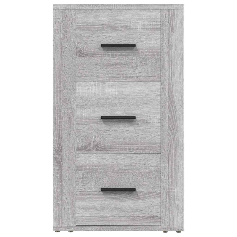 Dulap, gri sonoma, 40x33x70 cm, lemn compozit