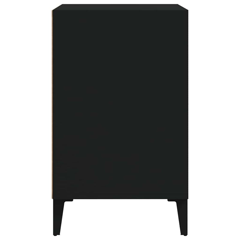 Pantofar, negru, 102x36x60 cm, lemn compozit