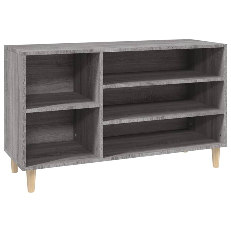 Pantofar, gri sonoma, 102x36x60 cm, lemn prelucrat