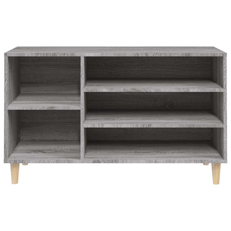 Pantofar, gri sonoma, 102x36x60 cm, lemn prelucrat