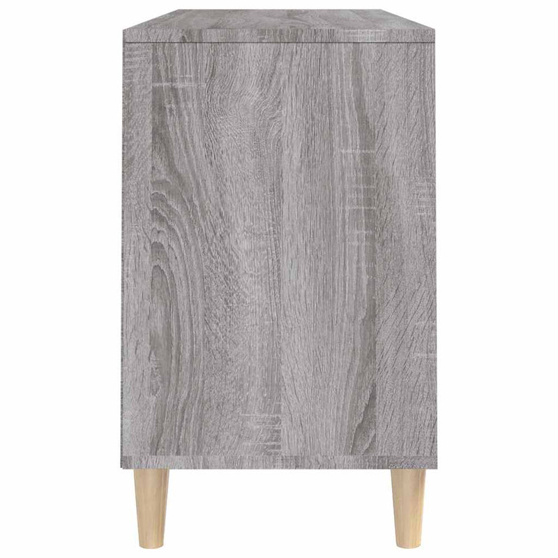 Pantofar, gri sonoma, 102x36x60 cm, lemn prelucrat